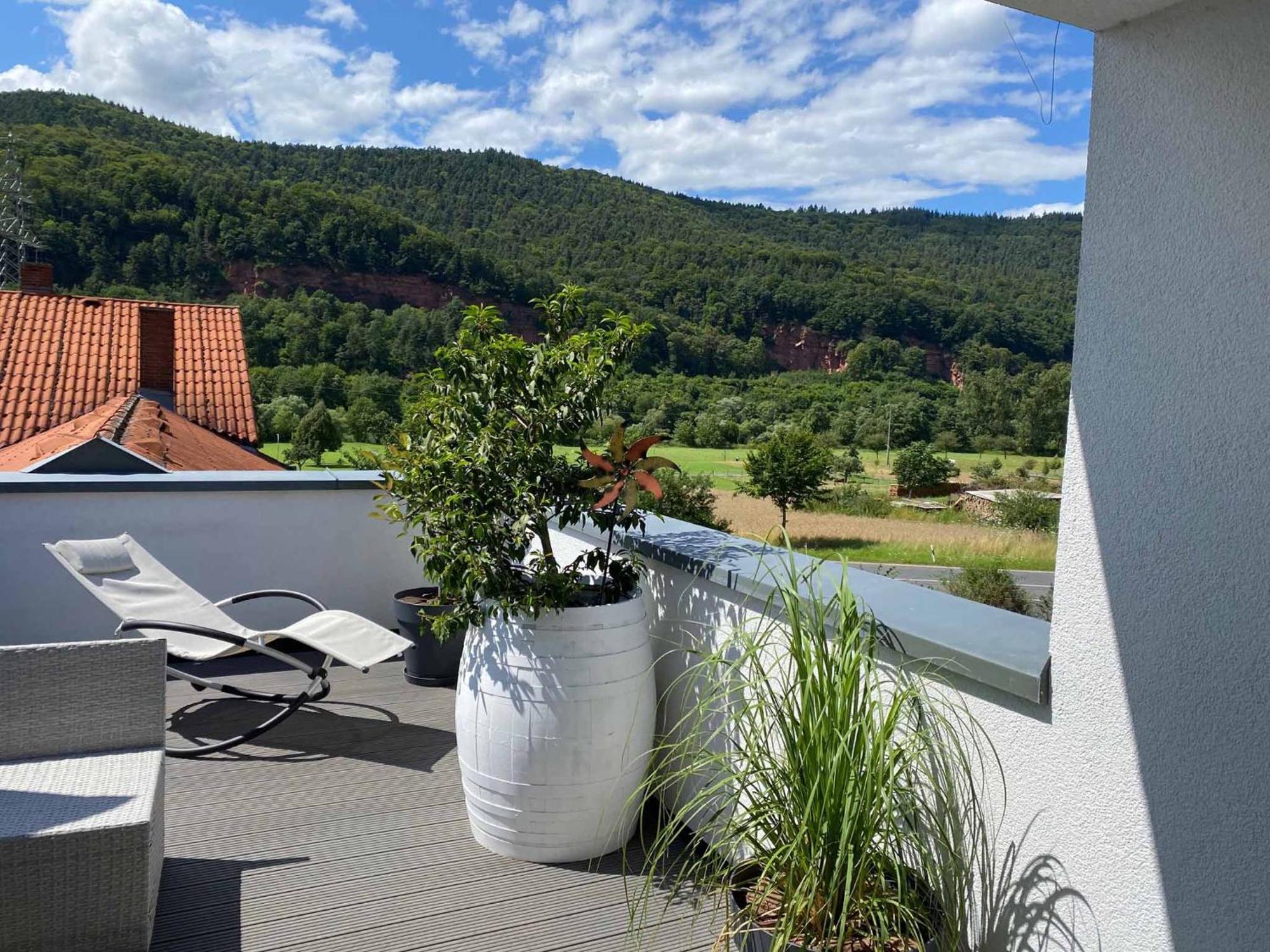 Ferienwohnung Weingut Sturm Buergstadt Buitenkant foto