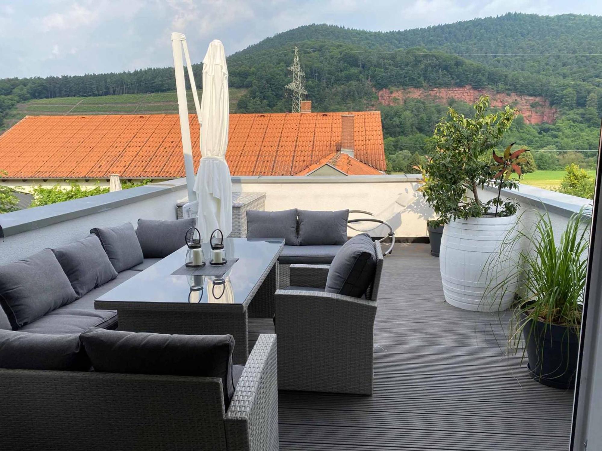 Ferienwohnung Weingut Sturm Buergstadt Buitenkant foto